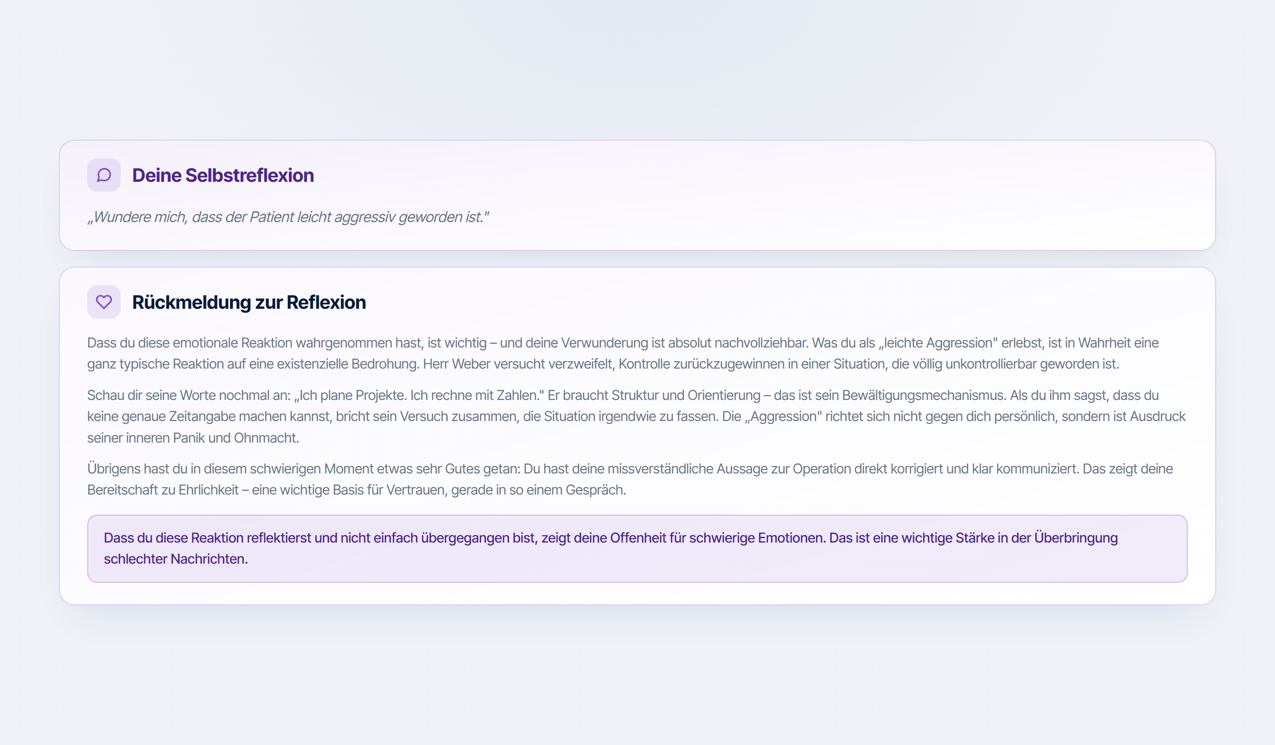 Selbstreflexion plus KI-Coaching